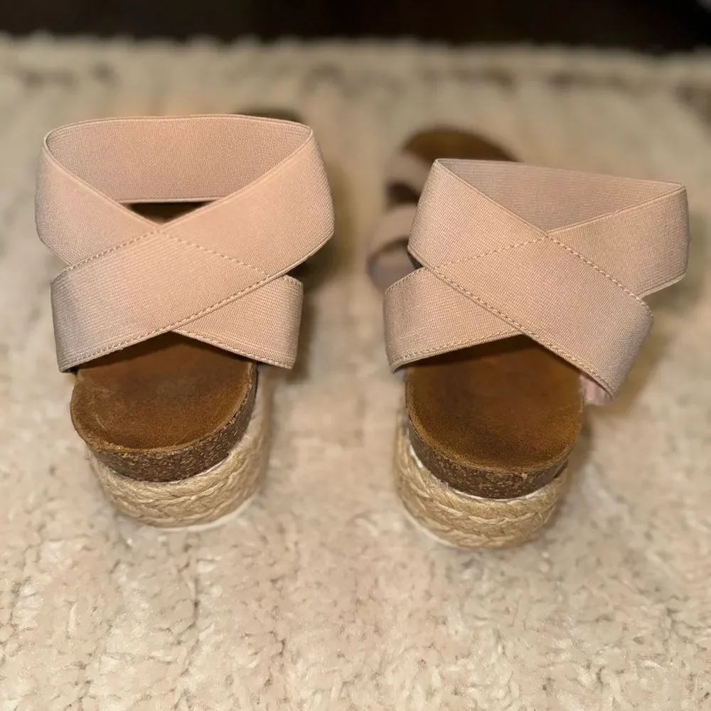 STEVE MADDEN Espadrille Platforms